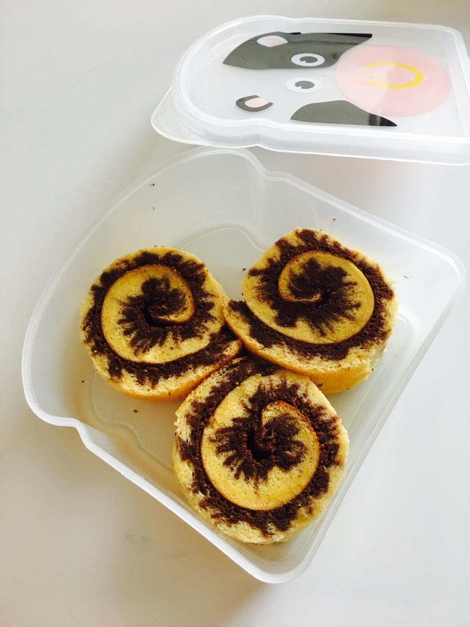 可可旋风蛋糕卷（视频）