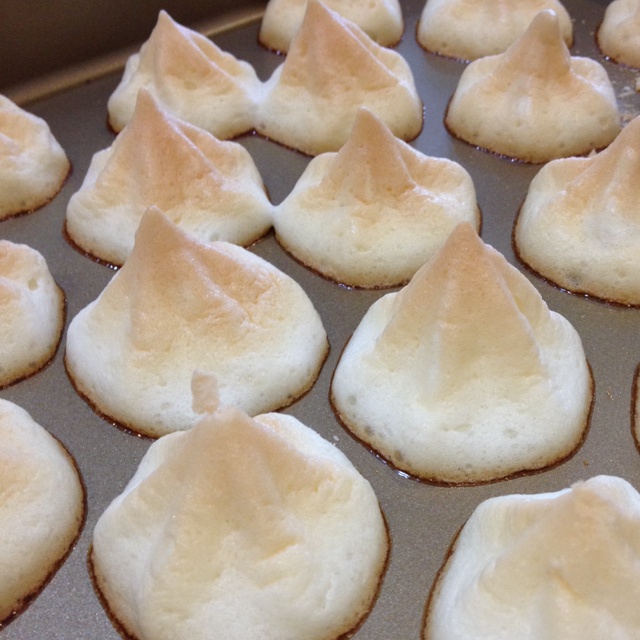 ly-27做的蛋白霜饼干