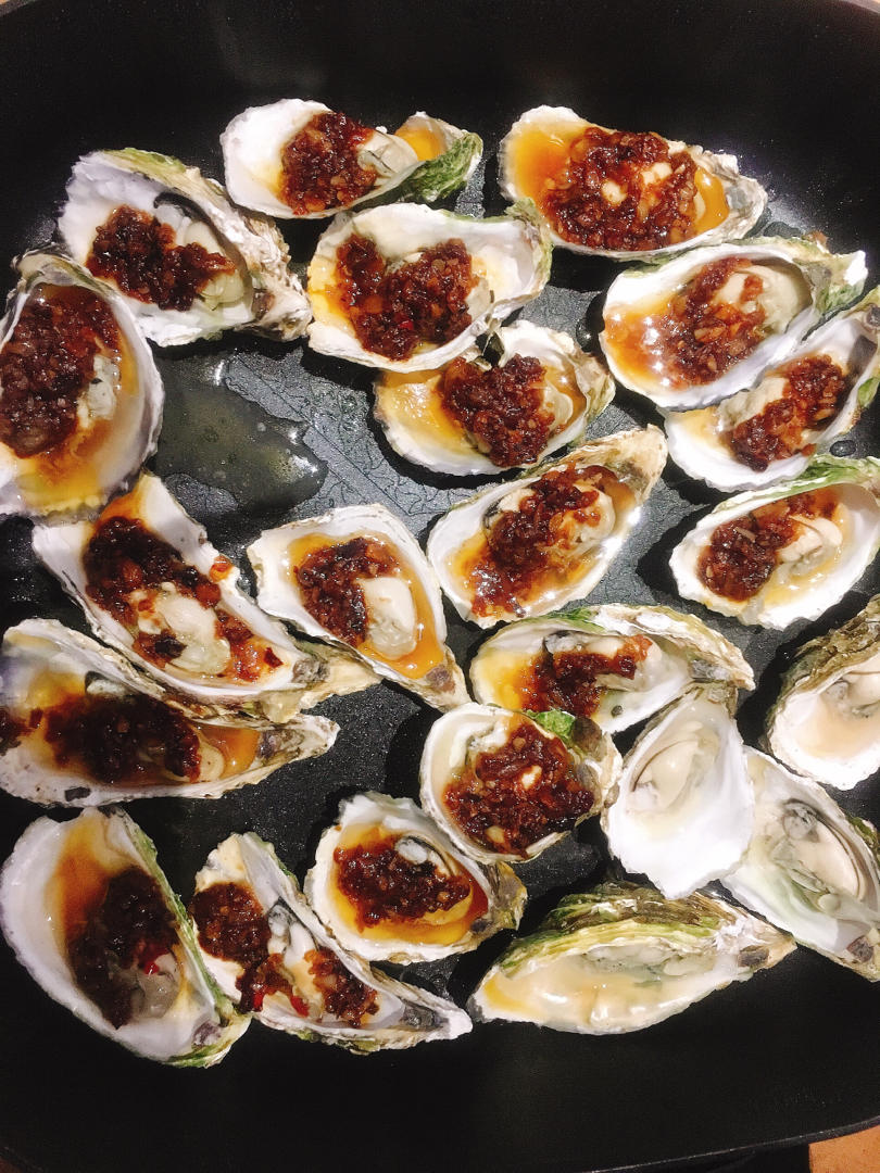 烤生蚝