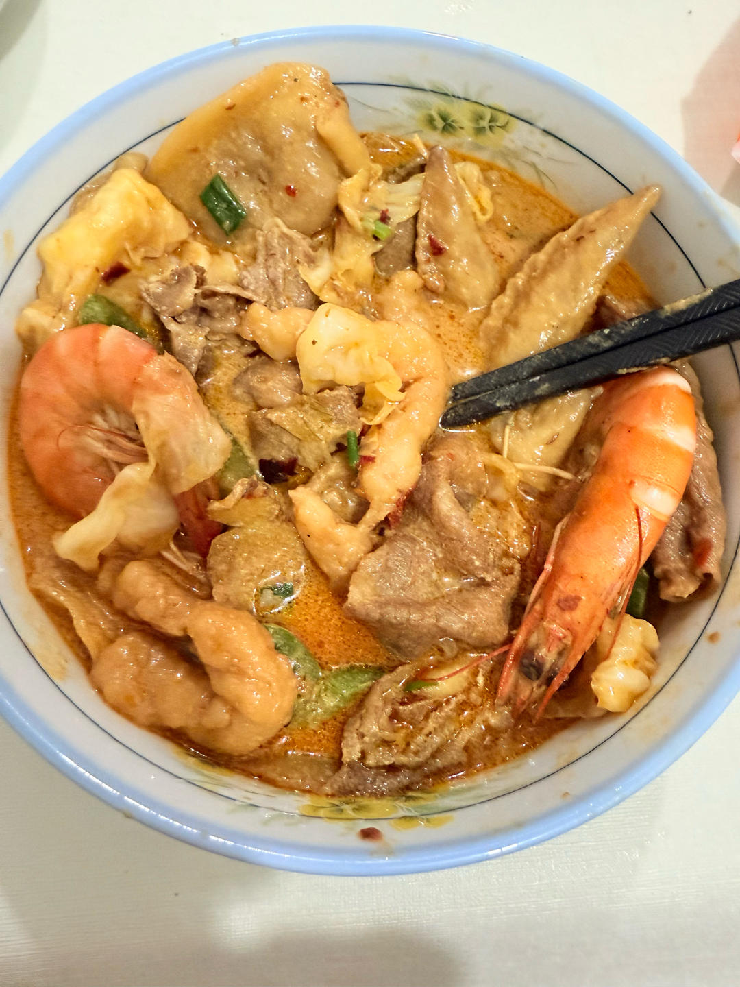 家庭版牛奶麻辣烫，味道绝对不输某亮，某国福。