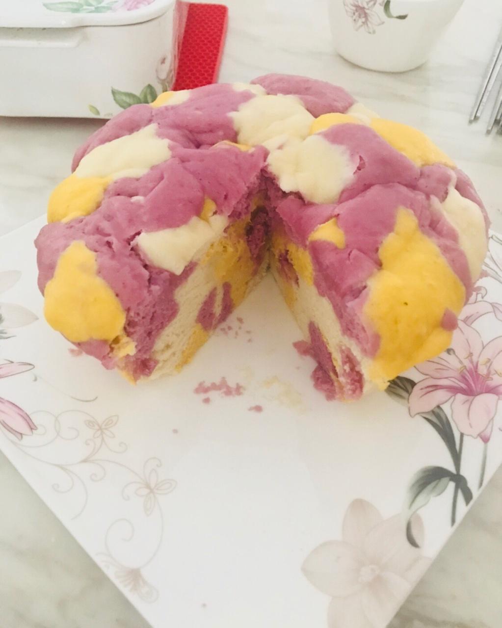 彩色发糕（迷彩发糕）