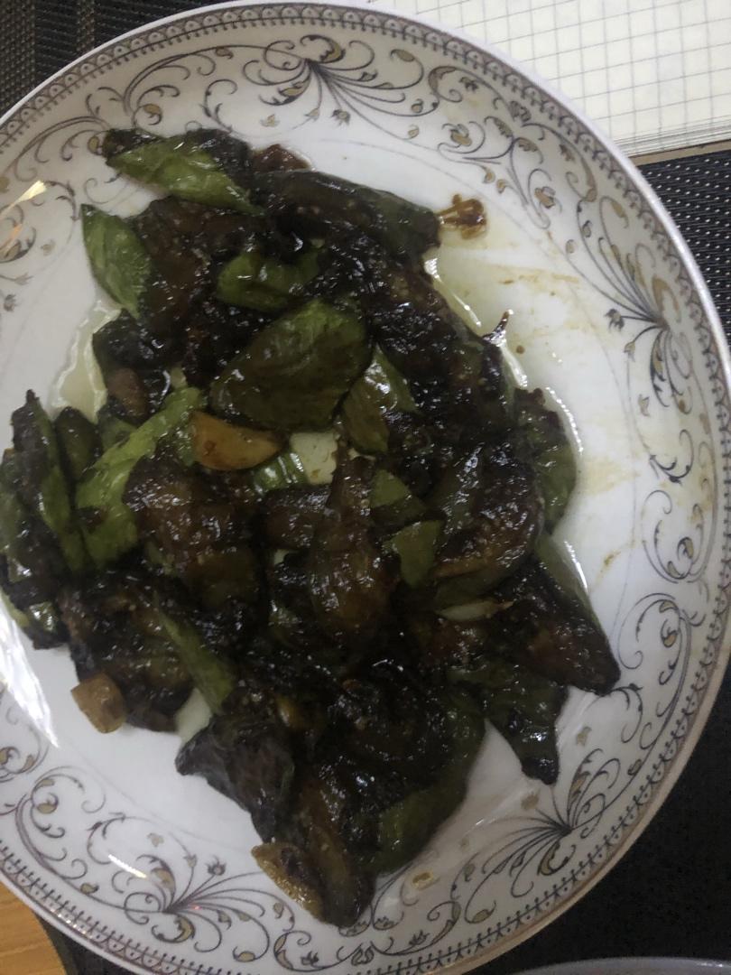 老丁的私房菜-油焖茄子