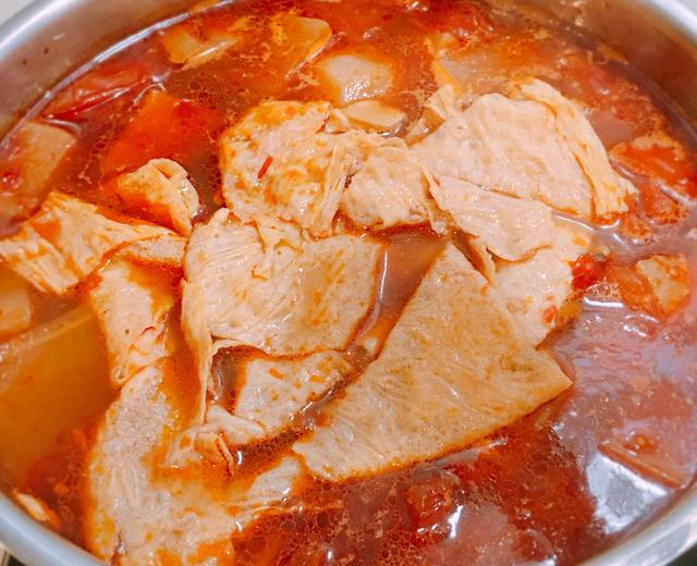素食紅燒湯的做法