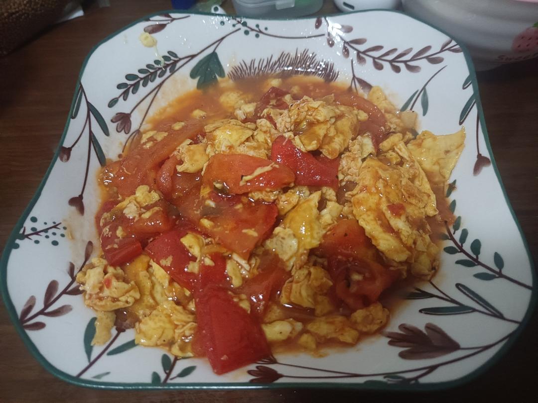 西红柿炒鸡蛋