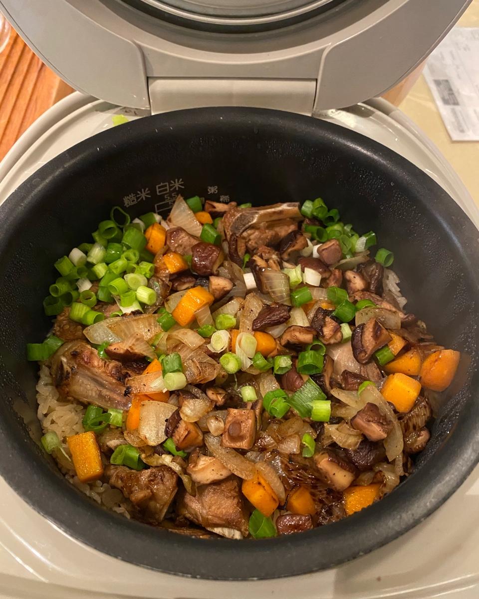 电饭煲排骨饭