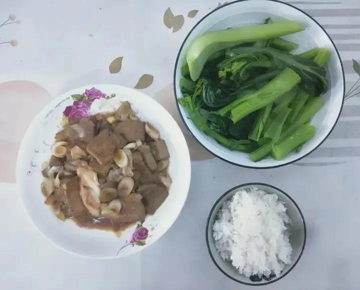 葱烧豆腐