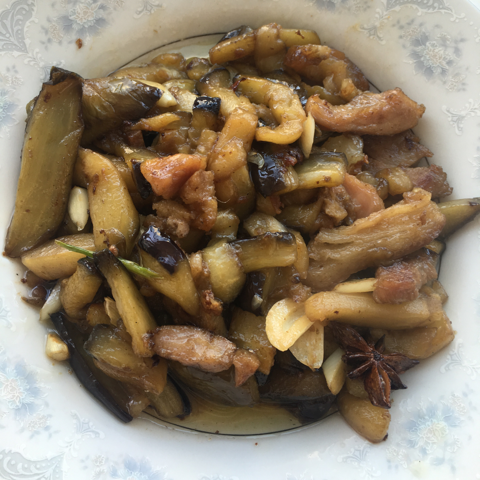 老丁的私房菜-油焖茄子