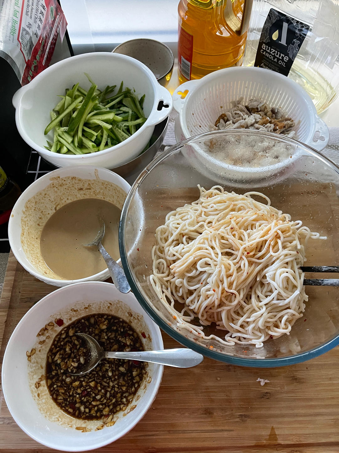 最受欢迎的鸡丝凉面