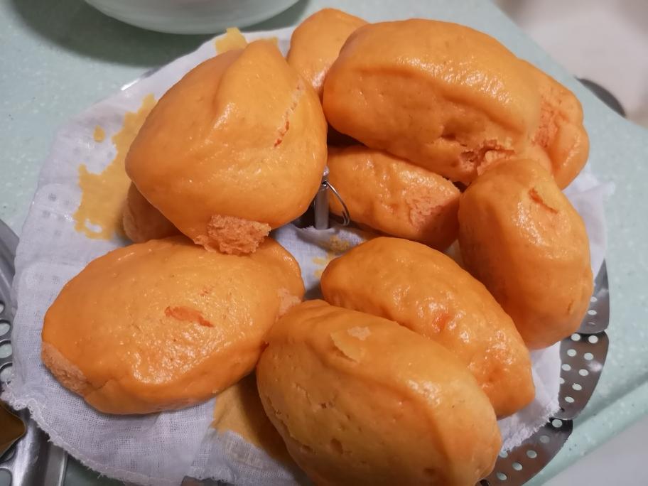 红萝卜馒头的做法