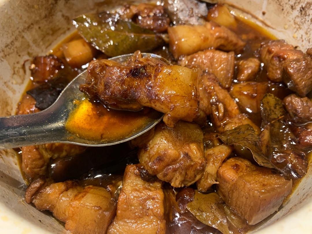 大蒜红烧肉