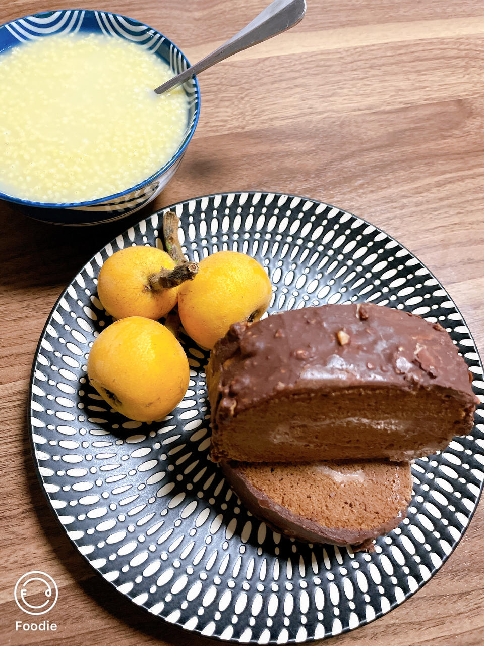 只是想吃巧克力而已【梦龙脆皮蛋糕卷】