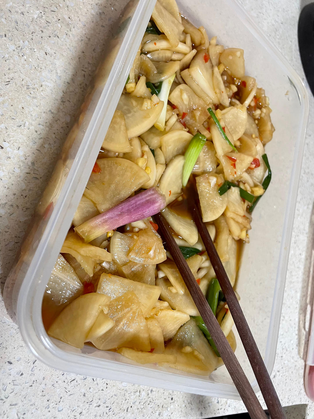 跟大厨学的脆爽腌萝卜