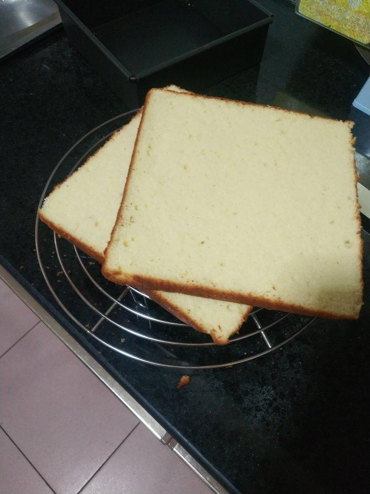 裱花必备，全蛋海绵蛋糕胚，6寸加高圆模