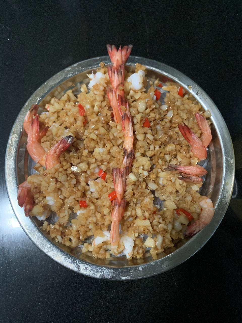 蒜蓉粉丝开背虾