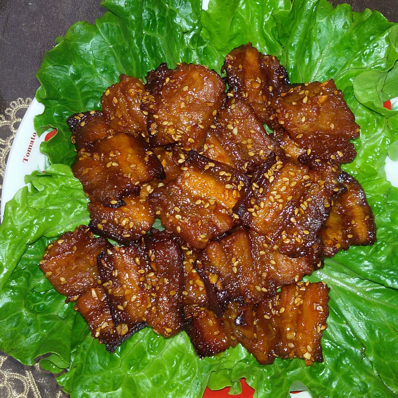 韩式烤五花肉