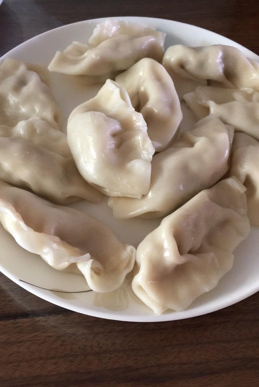 小洋妞做的莲藕水饺