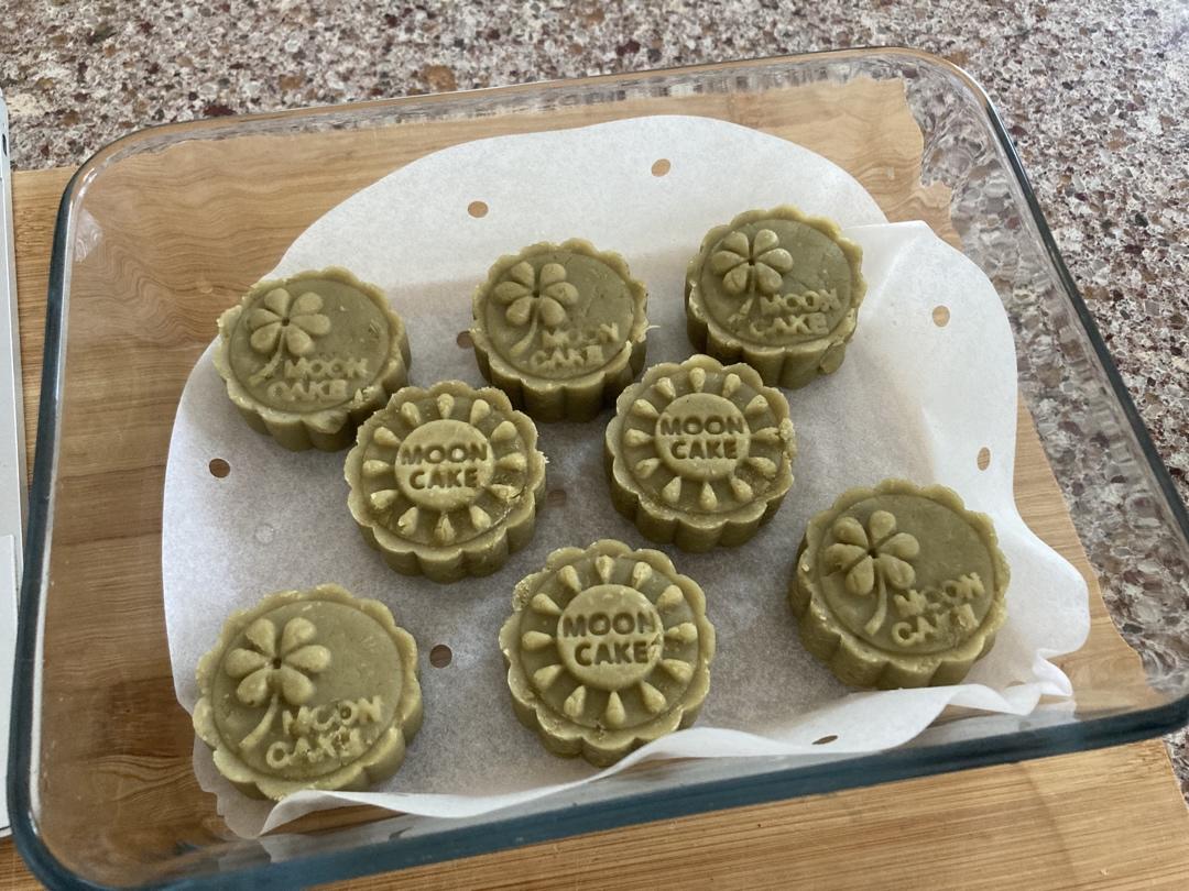 蔓越莓绿豆糕（低糖、植物油版）