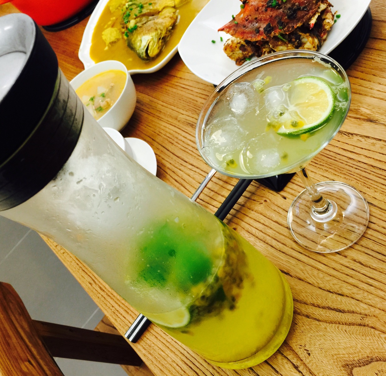 青柠/青桔百香果气泡水/夏日必备