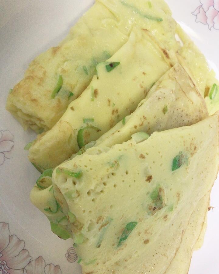 香葱鸡蛋饼