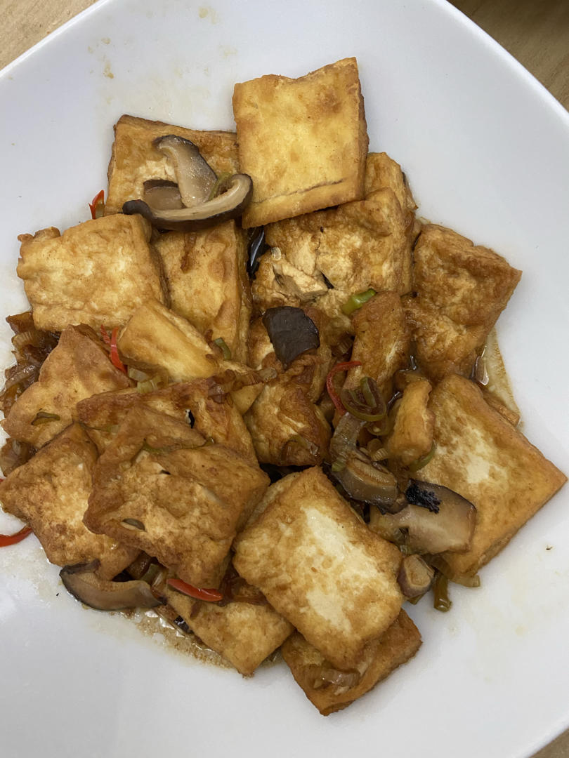 香菇焖豆腐