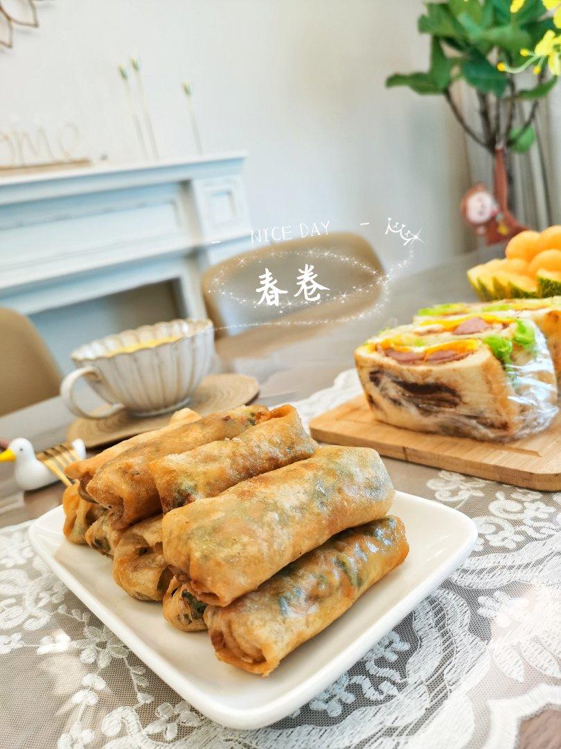 炸春卷（小时候的味道）