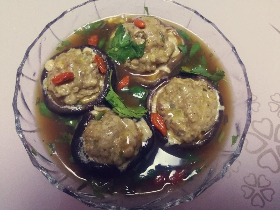 美味的肉酿香菇～～孩子爱吃的下饭菜