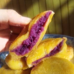 谁都会的紫薯南瓜饼的做法 步骤4
