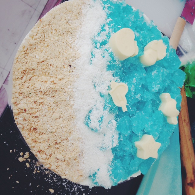 海洋酸奶慕斯蛋糕