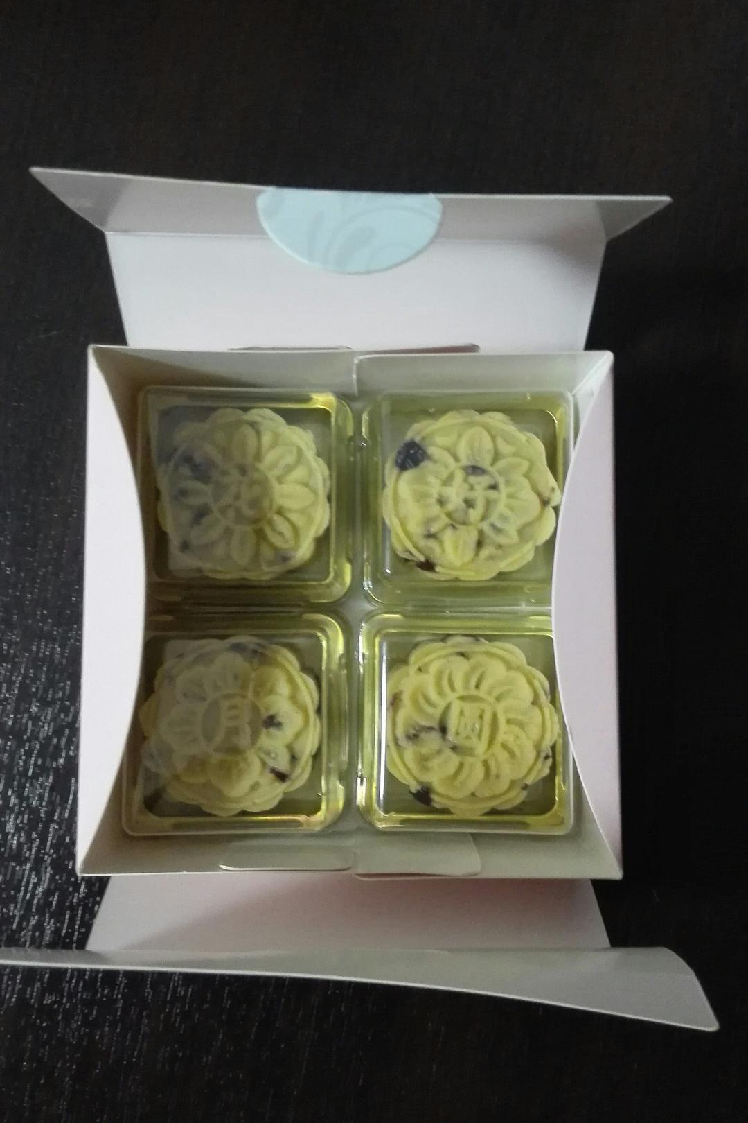 蔓越莓绿豆糕