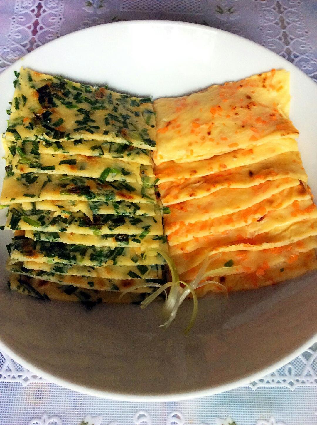 韭菜鸡蛋煎饼
