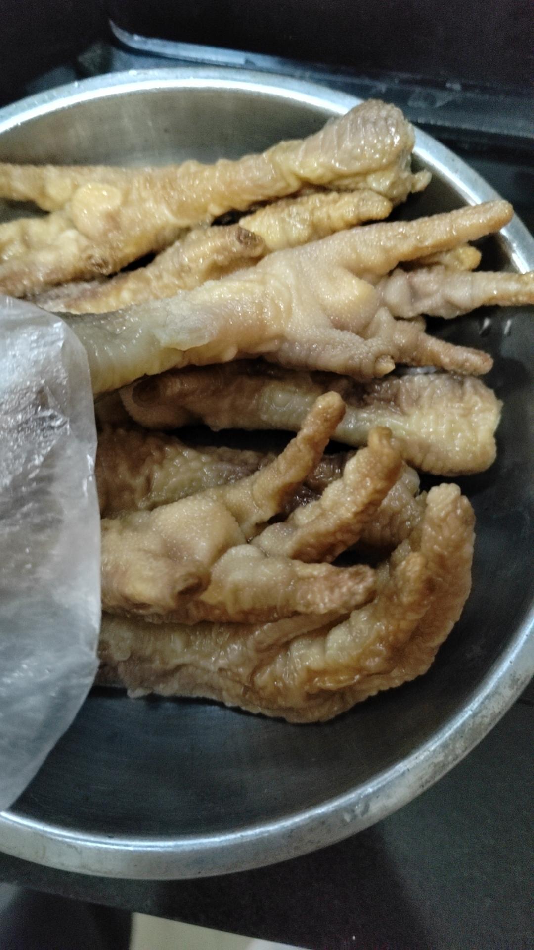 空气炸锅虎皮凤爪