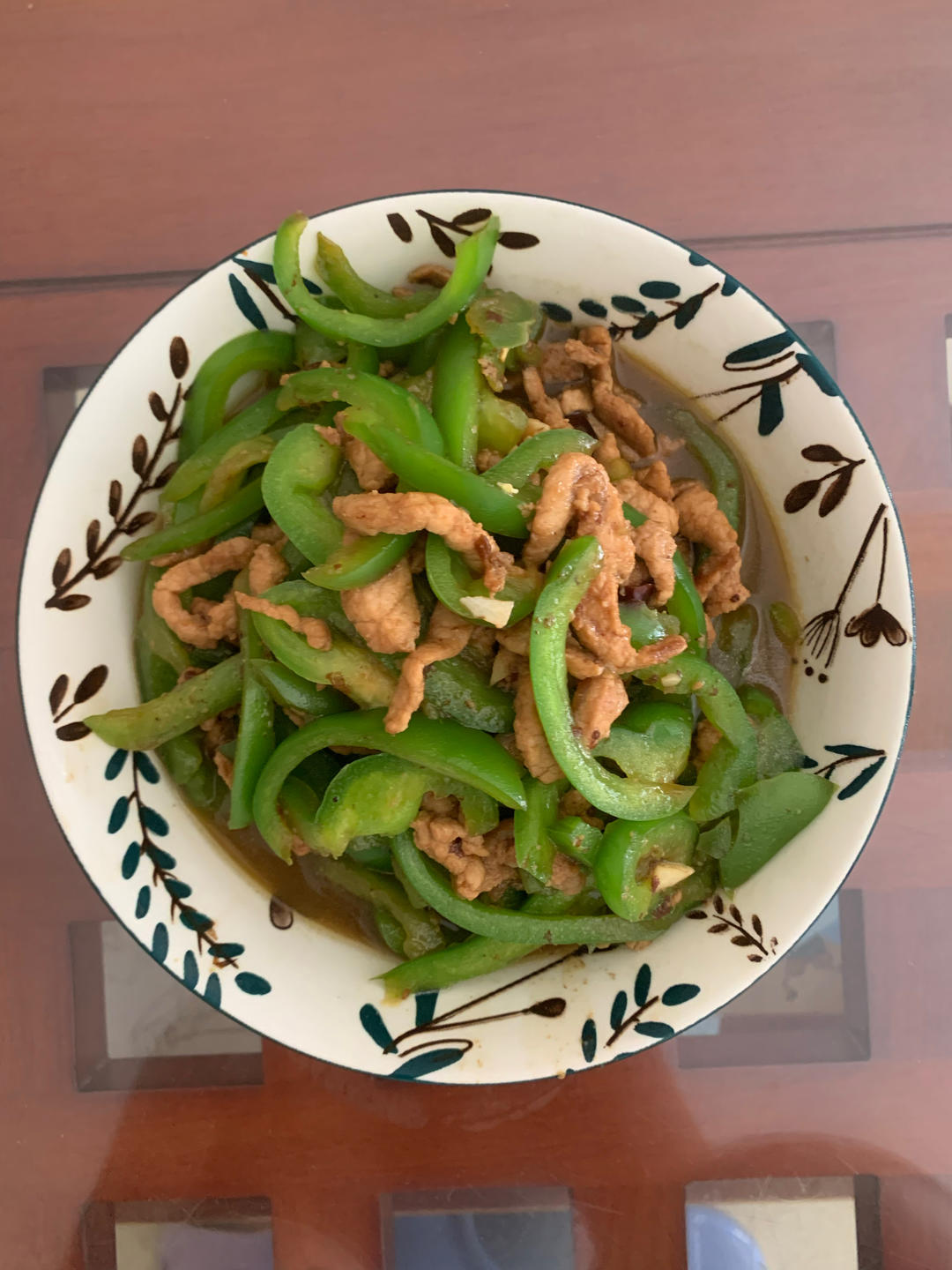 青椒炒肉丝