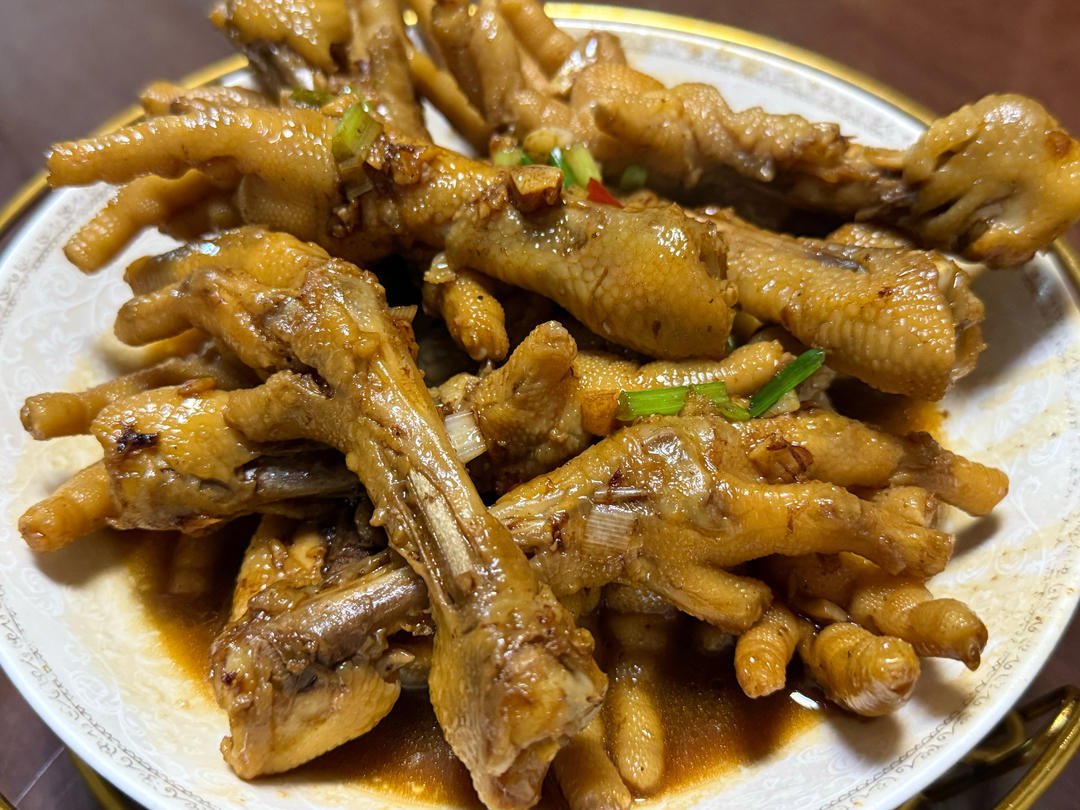 蒜香鸡爪