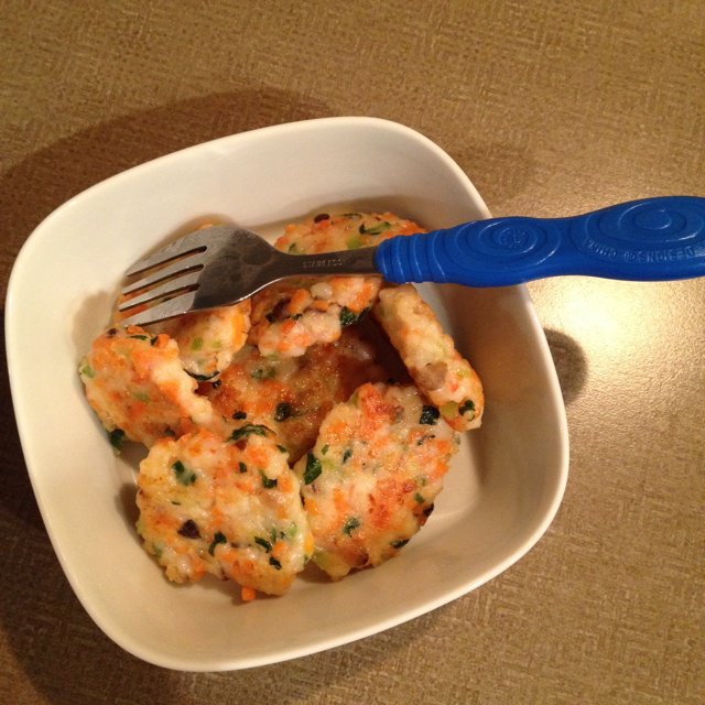 香煎虾饼