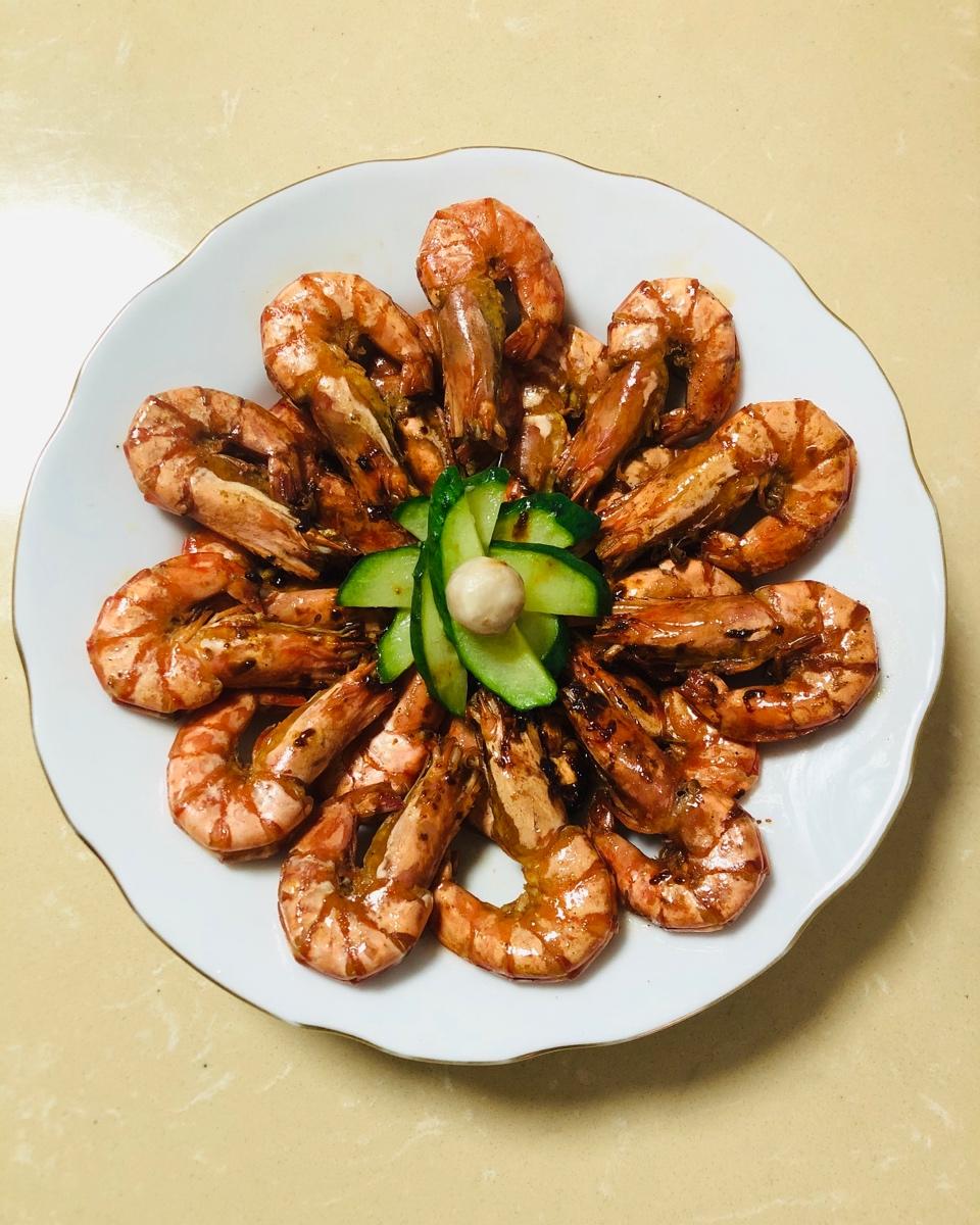 干烧大虾（黑虎虾）