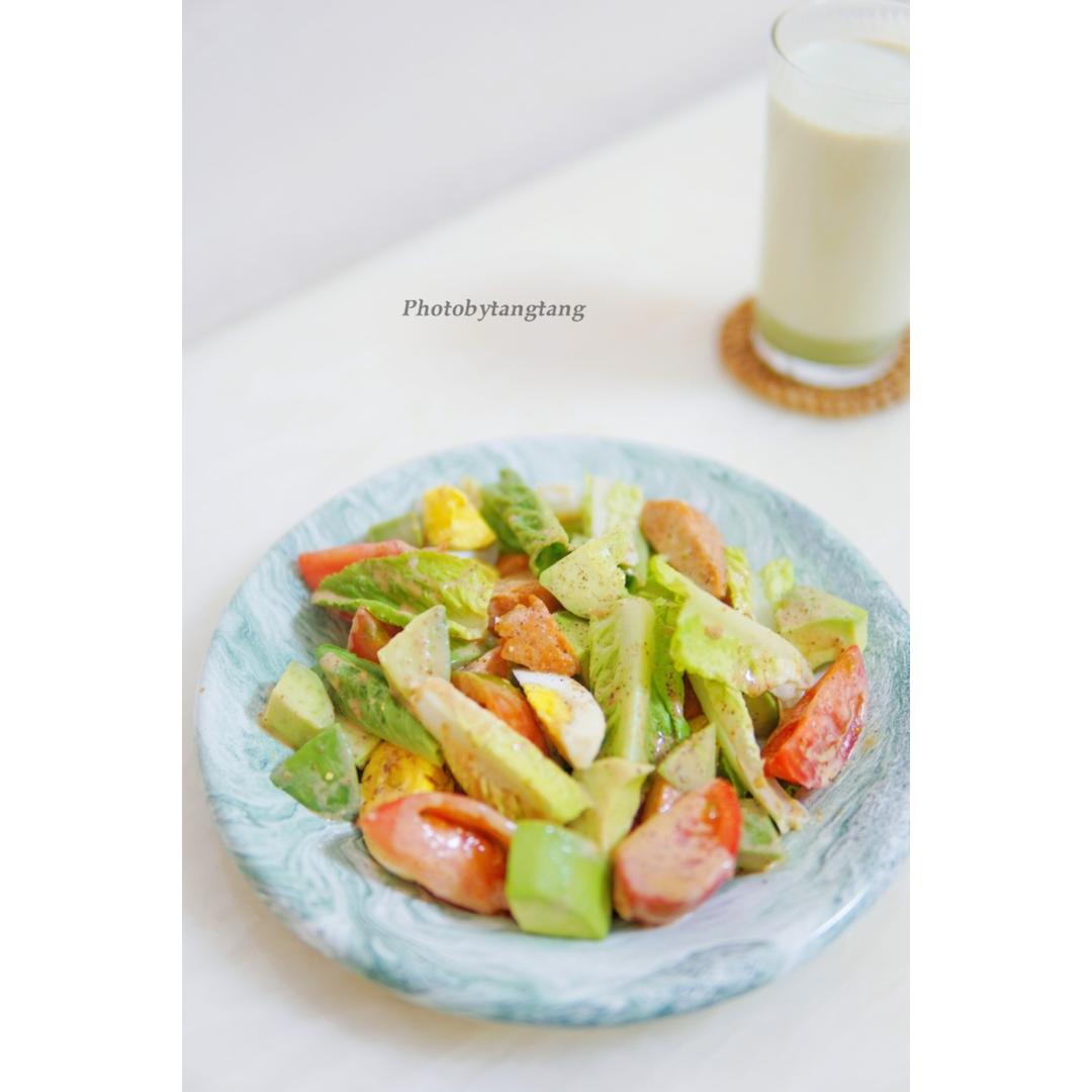 🔥低脂美味の🥑牛油果鸡胸沙拉🥗