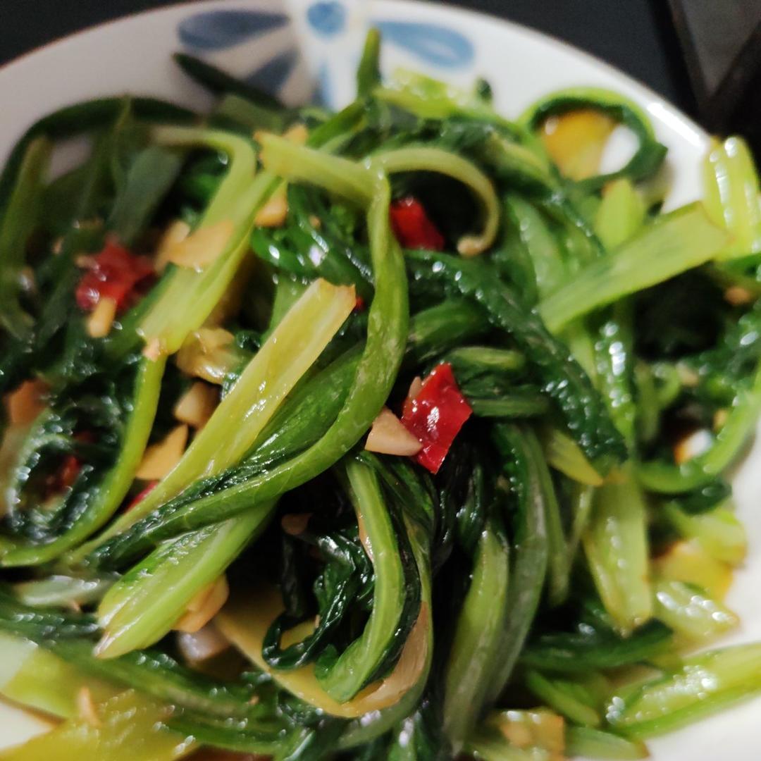 蒜蓉油麦菜（蚝油）