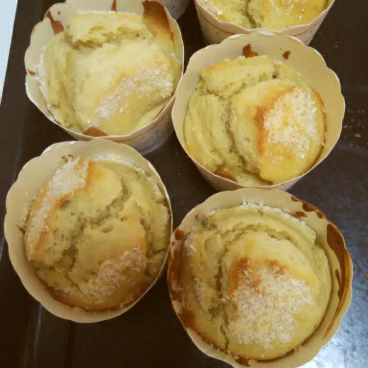 马芬 纸杯蛋糕cupcake香蕉松糕