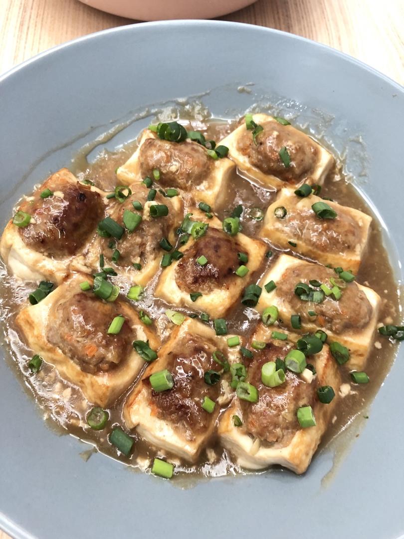 香煎酿豆腐【传统客家菜 】