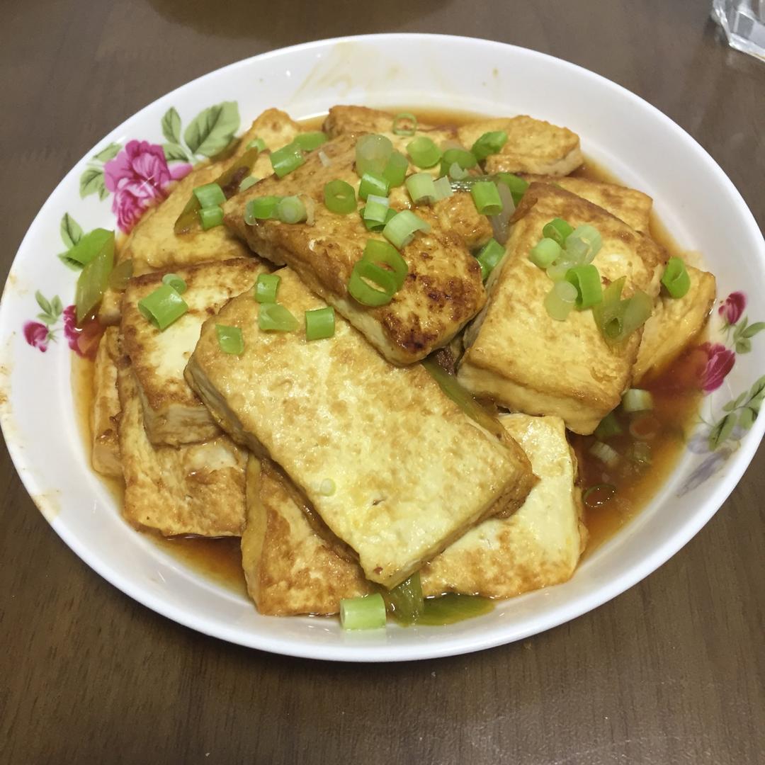蚝油嫩豆腐