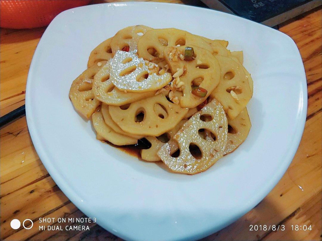 凉拌藕片