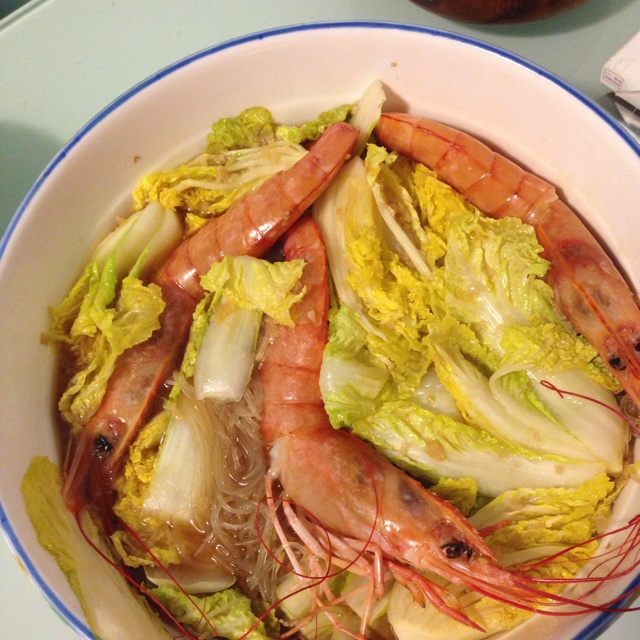 蒜蓉粉丝娃娃菜