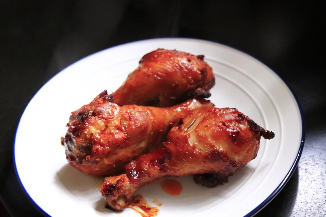 蜜制烤鸡腿