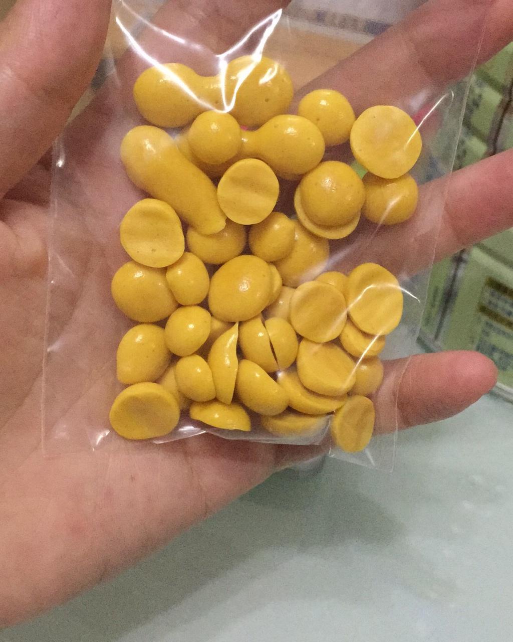 入口即化的无添加蛋黄溶豆