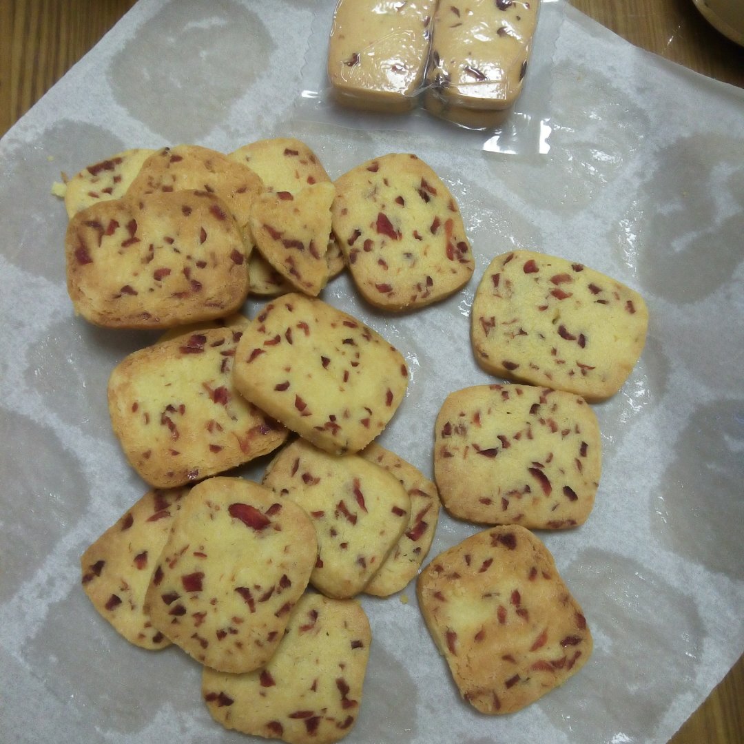 蔓越莓饼干--新手烘焙0压力 #皮黑森林#