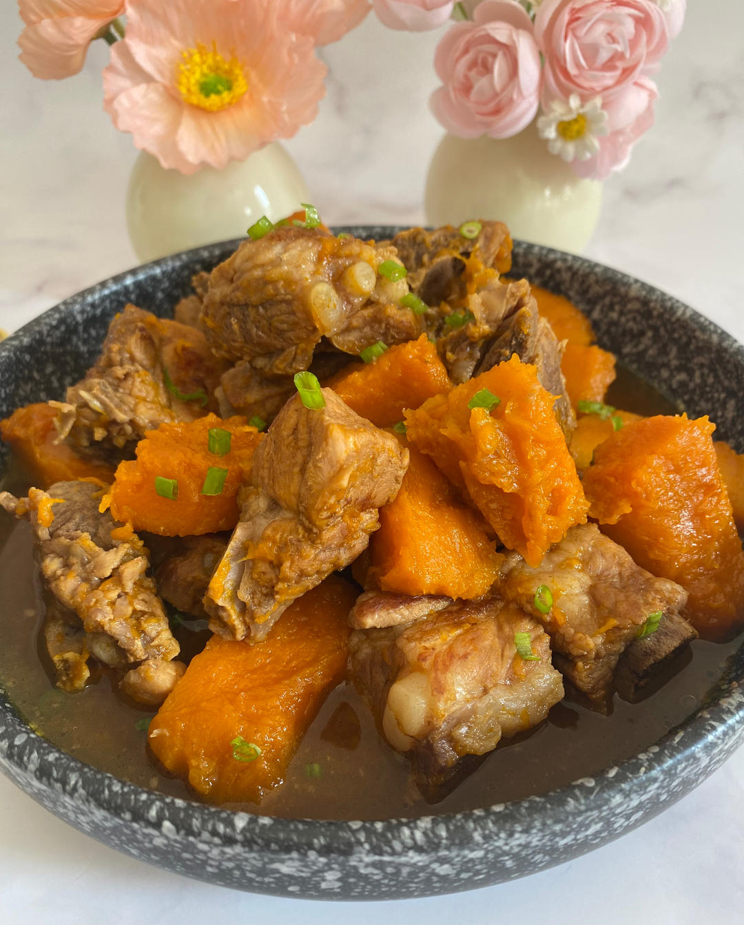 南瓜烧排骨