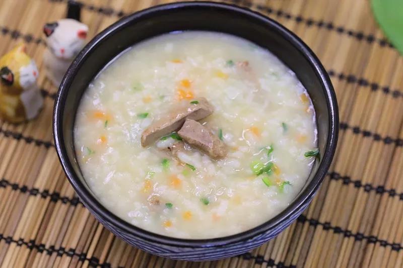 补铁猪肝粥 宝宝辅食食谱