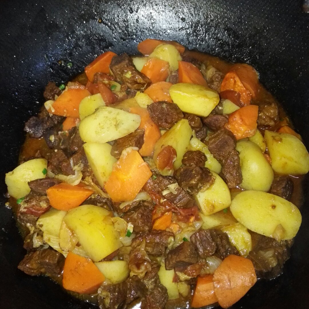 土豆炖牛肉