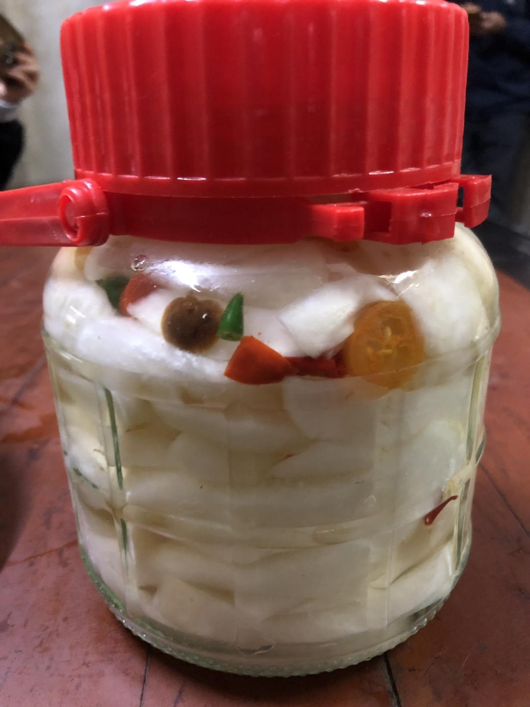 酸爽可口好吃到爆的酸萝卜