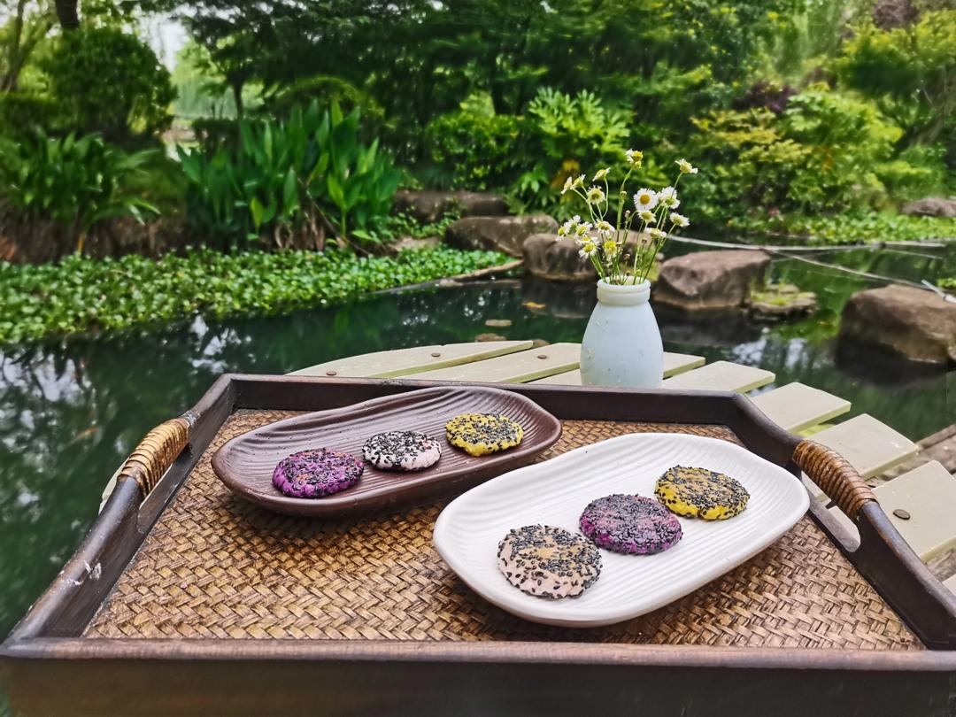 减肥必备紫薯饼